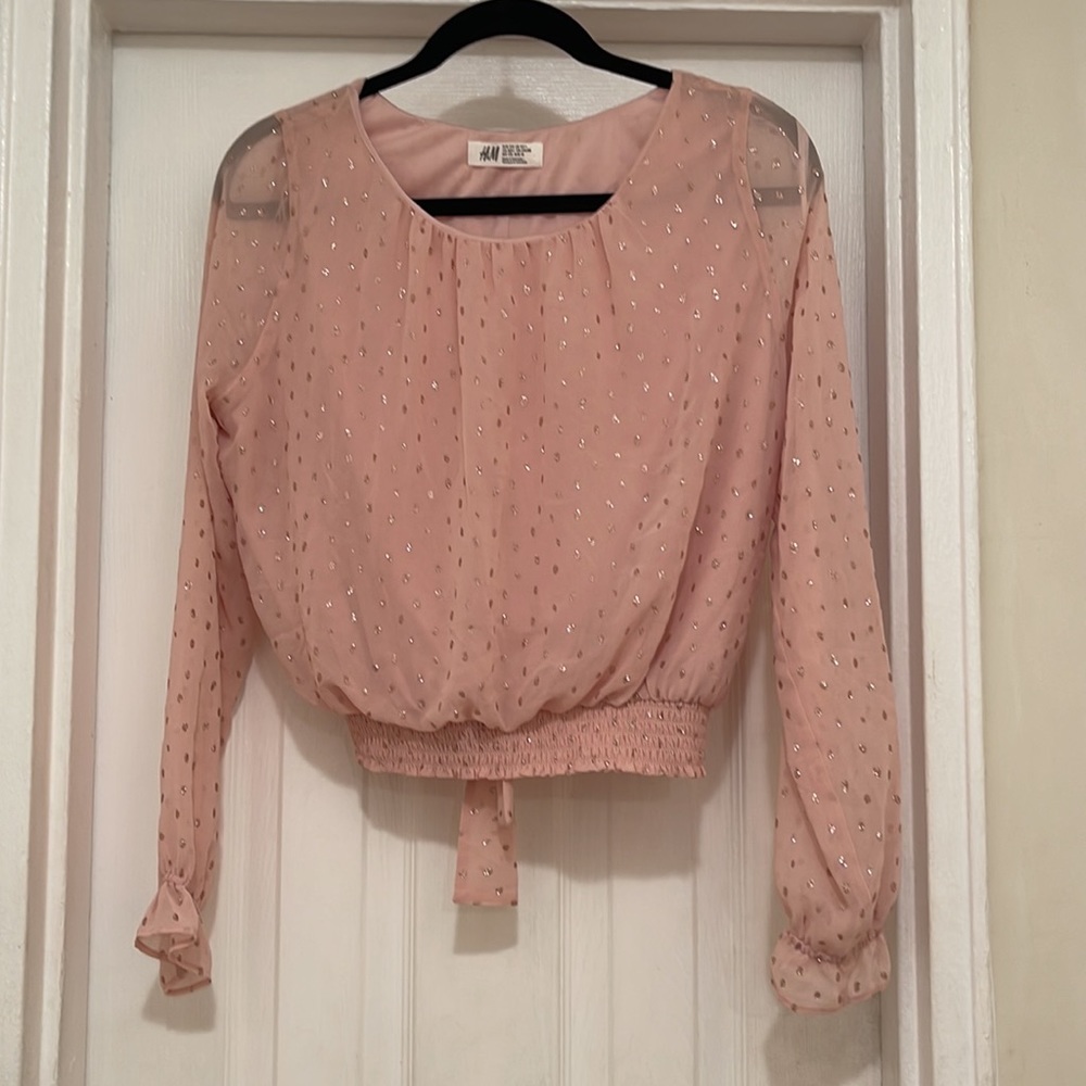 H&M girls blouse